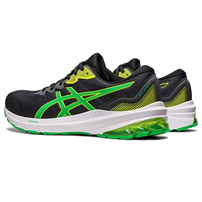 ASICS GT1000 11 Running Shoe Mens Running 12 DM US BlackGreenYellow