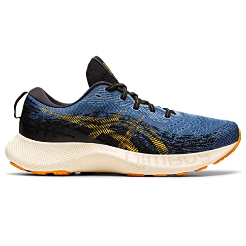 ASICS Men's Gel-Nimbus LITE 3 Running Shoes, 12.5, Azure/Amber