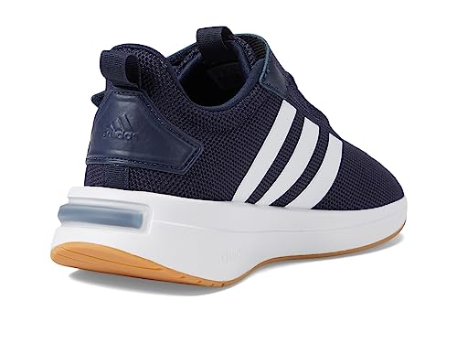 adidas Boy's Racer TR23 EL (Little Kid/Big Kid) Legend Ink/Footwear White/Gum 3 4 Big Kid M