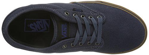 Vans Men's Atwood Canvas Trainers Sneaker, Canvas Navy/Gum, 11 M US