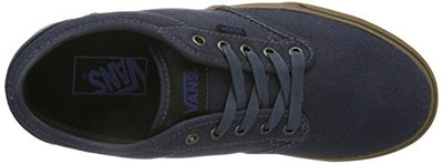 Vans Men's Atwood Canvas Trainers Sneaker, Canvas Navy/Gum, 8 M US