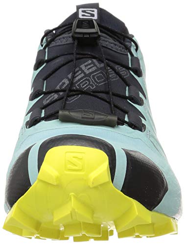 Salomon Women's Speedcross 5 GTX Trail Running Shoe (Pastel Turquoise/Ebony/Evening Primrose, Numeric_7_Point_5)