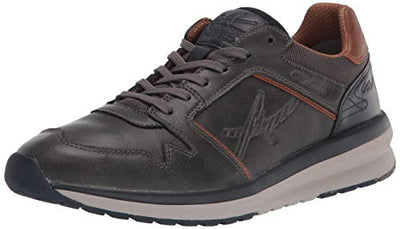 ALLROUNDER by MEPHISTO Men's El Paso Sneaker, Dark Grey, 10