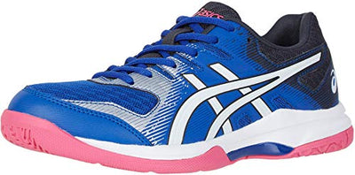 ASICS Women's Women's Gel-Rocket 9 Volleyball Shoes, ASICS Women's Women's Blue/White, 10 M US