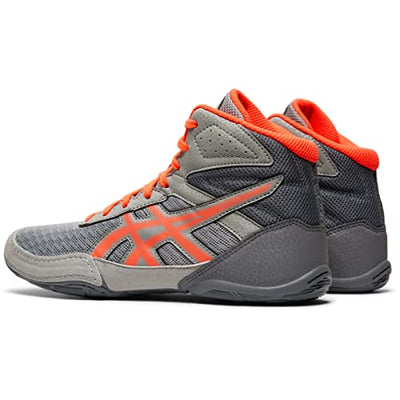 ASICS Matflex 6 Gs Wrestling Shoes 020Grey/Flashcoral 13