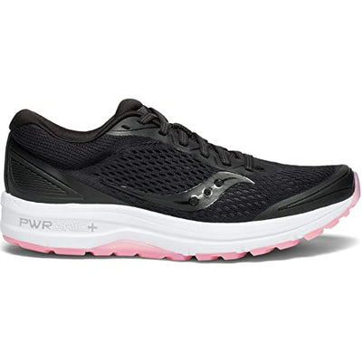 Saucony Women's Clarion Sneaker, Black 1, 10.5 Medium Women