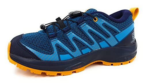 Salomon Kids' XA PRO V8 J Multifunctional Shoes Children, Legion Blue/Night Sky/Autumn Blaze, 1