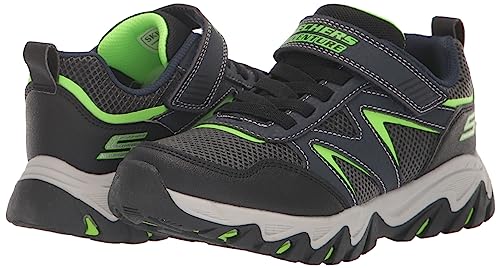 Skechers Kids Rugged Ranger Sneaker, Navy/Lime, 10.5 US Unisex Little Kid