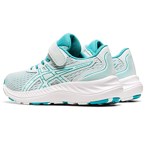 ASICS Kid's PRE Excite 9 Pre-School Running Shoes, K13, Soothing SEA/SEA Glass