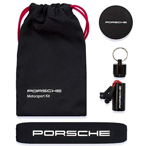 Porsche Motorsport Team Black Rain Jacket w/Motorsport Kit (3XL)