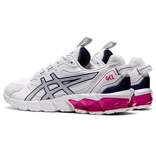 ASICS Women's Gel-Quantum 90 3 Sportstyle Shoes, 10, White/Thunder Blue