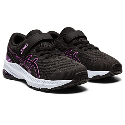 ASICS Kid's GT-1000 11 Pre-School Running Shoes, K13, Graphite Grey/Orchid