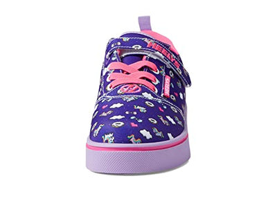 HEELYS Girl's Pro 20 Prints X2 (Little Kid/Big Kid) Purple/Pink/Multi 3 Little Kid M