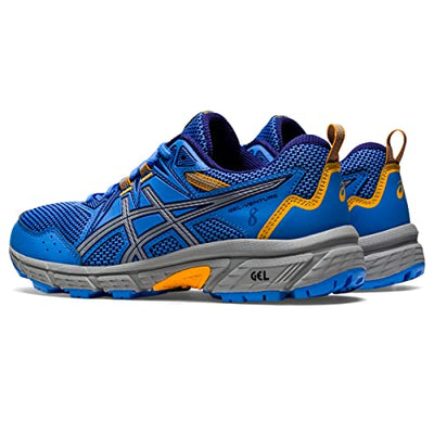 ASICS Kid's Gel-Venture 8 Grade School Running Shoes, 7, Blue Coast/Dive Blue