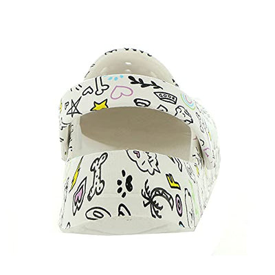 Skechers Foamies FootstepsOodles of Doodles Womens Slip On 6 BM US WhiteMulti