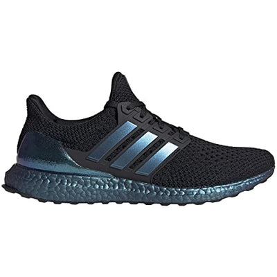 adidas Men's Ultraboost Ltd Running Shoe, Core Black-signal Cyan, 10