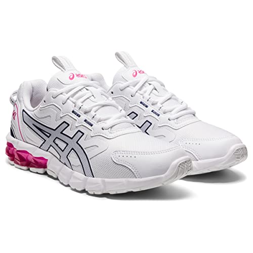 ASICS Women's Gel-Quantum 90 3 Sportstyle Shoes, 10, White/Thunder Blue