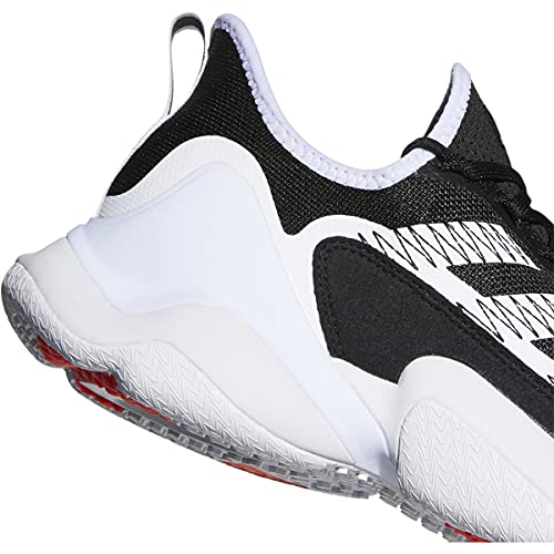 adidas SM Impact FLX Shoe - Mens Training Core Black-White