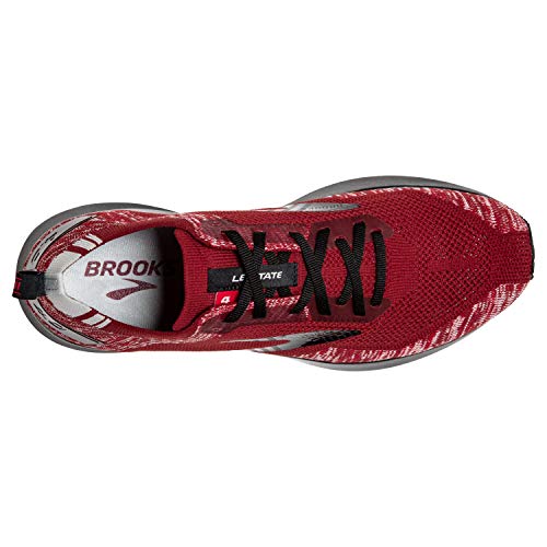 Brooks Men's Levitate 4 Running Shoe - Red/Grey/Black - 11.5