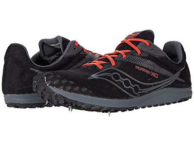 Saucony Men's Kilkenny XC 9 Cross Country Running Shoes, Black/Shadow, 12.5