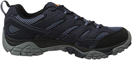 Merrell mens Low Rise Hiking Boots, Blue Navy, 10 US