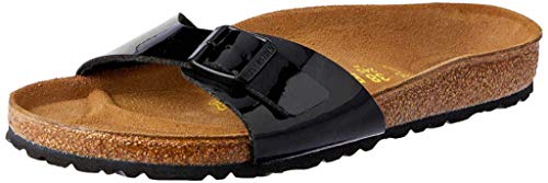 Birkenstock Women's Madrid Sandal,Black Patent,36 N EU