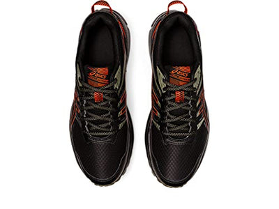 ASICS Trail Scout 2 Black/Cherry Tomato 10 4E - Extra Wide