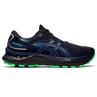 ASICS Men's Gel-Cumulus 24 GTX Running Shoes, 14, Black/Blue Coast