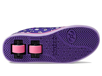 HEELYS Girl's Pro 20 Prints X2 (Little Kid/Big Kid) Purple/Pink/Multi 3 Little Kid M