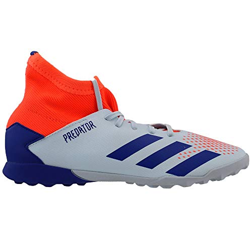 adidas Kids Boys Pradator 20.3 Tf Soccer Cleats - Grey - Size 2 M