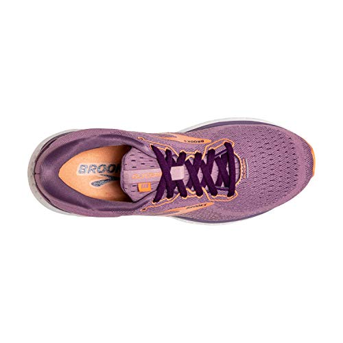 Brooks Womens Glycerin 18 Running Shoe - Valerian/Jewel/Cantaloupe - B - 5