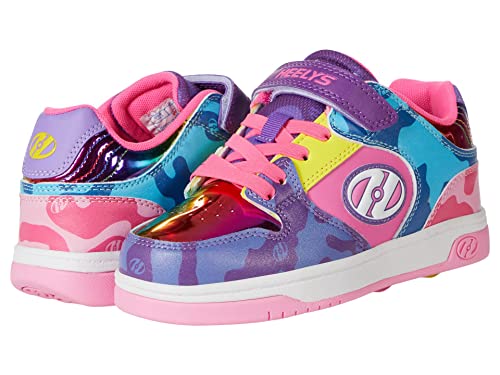 HEELYS Girl's Cosmical X2 (Little Kid/Big Kid/Adult) Pink/Purple/Multi 1 Little Kid M