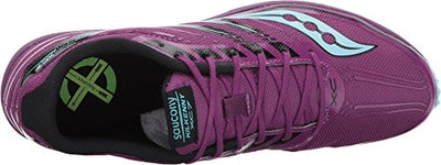 Saucony Women's Kilkenny XC7 Spike, Purple/Blue, 5 B