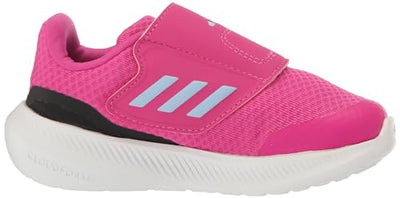 adidas Baby Run Falcon 3.0 Shoe, Lucid Fuchsia/Blue Dawn/Black, 6 US Unisex Infant