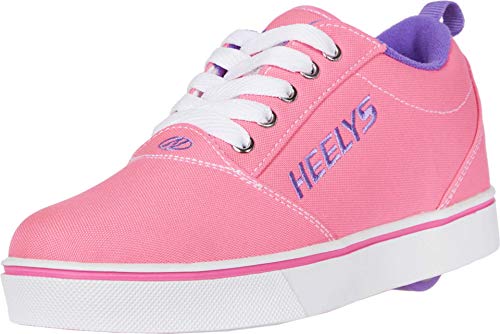 HEELYS Girl's Pro 20 (Little Kid/Big Kid/Adult) Pink/White/Lilac 5 Big Kid, 6 Women's M