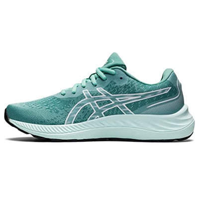 ASICS Women's Gel-Excite 9 Running Shoes, 8, Oasis Green/White