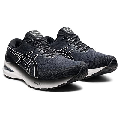 ASICS Men's GT-2000 10 Running Shoes, 8, Black/White