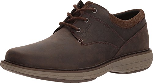 Merrell Men's World VUE LACE Oxford, Black Slate, 8