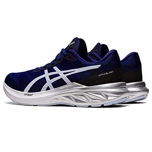 ASICS Women's DYNABLAST 3 Running Shoes, 7.5, Dive Blue/Soft Sky