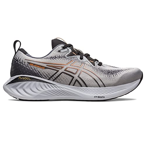 ASICS Men's Gel-Cumulus 25 Running Shoes, 11.5, Sheet Rock/Sun Peach