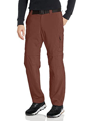 Columbia Men's Silver Ridge Utility Convertible Pant, Light Raisin, 36