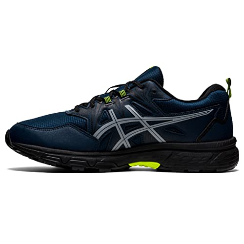 ASICS Men's Gel-Venture 8 All Winter Long Running Shoes, 13, French Blue/Safety Yellow