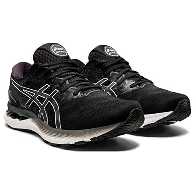 ASICS Gel-Nimbus® 23 Black/White 9.5 EE - Wide