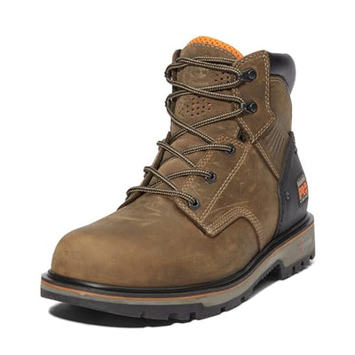 Timberland PRO Men's Ballast 6 Inch Soft Toe Industrial Work Boot, Turkish Coffee, 8 Wide