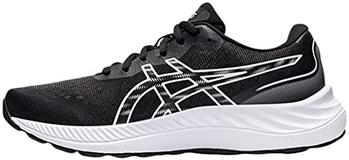 ASICS Women's Gel-Excite 9 Running Shoes, 12, Black/White