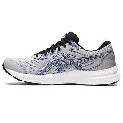 ASICS Men's Gel-Contend 8 Running Shoes, 11, Piedmont Grey/ASICS Blue