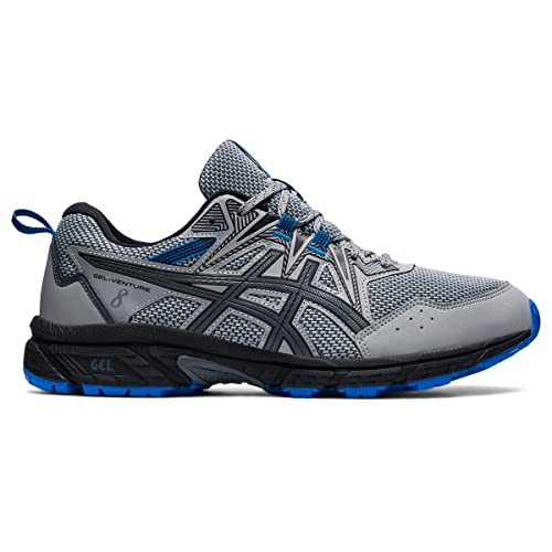 ASICS Men's Gel-Venture® 8 Running Shoes, 7, Sheet Rock/Electric Blue