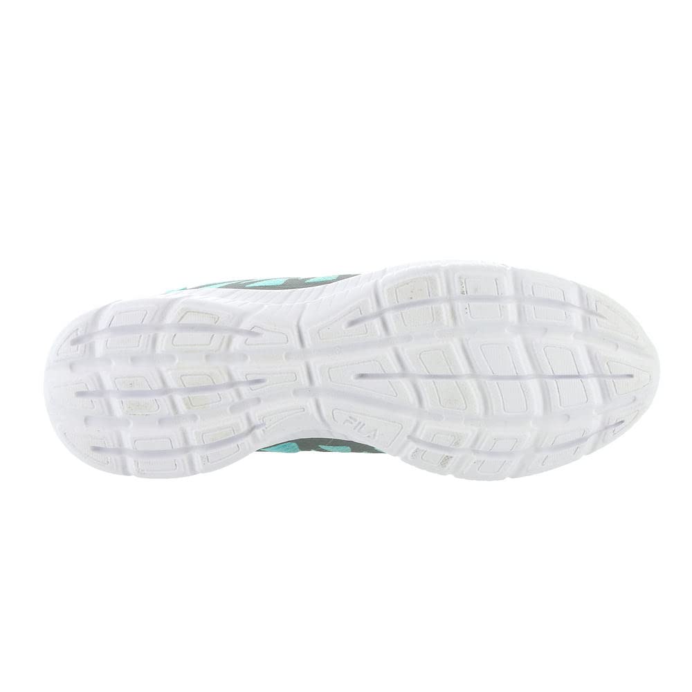 Fila Women's, Memory Fantom 6 Running Shoe 8 Castlerock/Monument/Aruba Blue