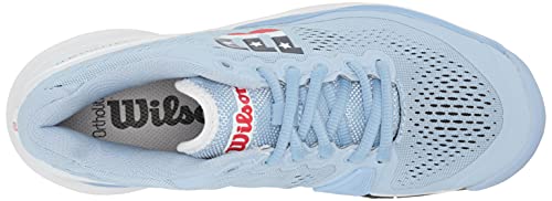 Wilson Women's Rush PRO 3.0 PB W Pickleball Shoe, CHAMBRY BLUEW/White/Outerspace, 10