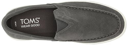 TOMS Men's TRVL LITE Loafer, Forged Iron Suede, 11